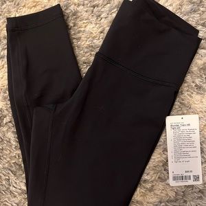 Black Wunder Train HR Tight 25in size 8